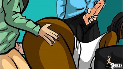 Porno dupla behatolás